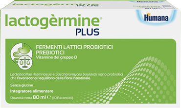 LACTOGERMINE PLUS FERMENTI LATTICI 10 FLACONCINI - farmanauta.it