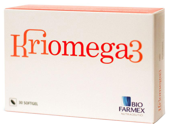 KRIOMEGA 3 30 CAPSULE SOFTGEL - farmanauta.it
