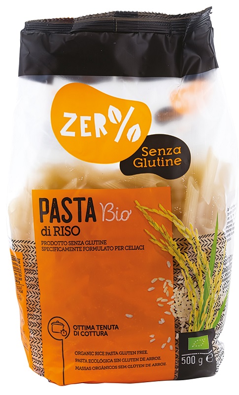 ZERO% GLUTINE PASTA RISO PENNE SENZA GLUTINE BIO 500 G - farmanauta.it
