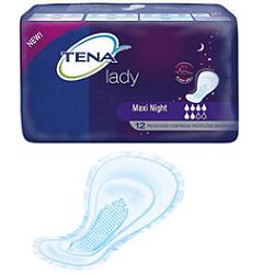 PANNOLONE SAGOMATO TENA DISCREET MAXI NIGHT 12 PEZZI - farmanauta.it