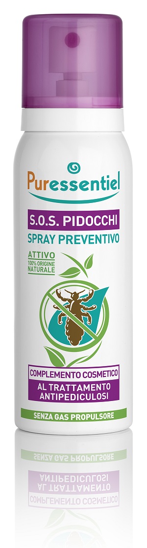 PURESSENTIEL SOS PIDOCCHI SPRAY PREVENTIVO 75 ML - farmanauta.it