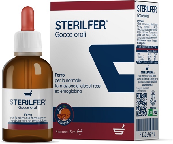 STERILFER GOCCE 15 ML - farmanauta.it
