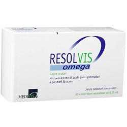 GOCCE OCULARI RESOLVIS OMEGA 20 FIALE MONODOSE 0,25 ML - farmanauta.it