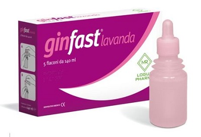 LAVANDA VAGINALE GINFAST CONFEZIONE DA 5 FLACONCINI DA 140ML - farmanauta.it