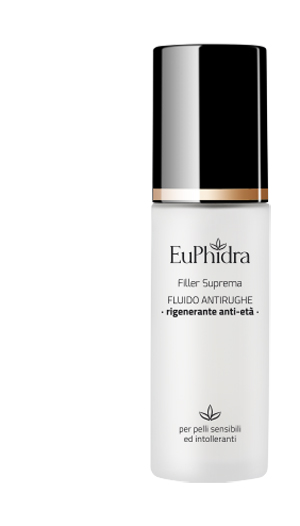 EUPHIDRA FILLER SUPREMA FLUIDO ANTIRUGHE PELLI SENSIBILI INTOLLERANTI FLACONE 30 ML - farmanauta.it