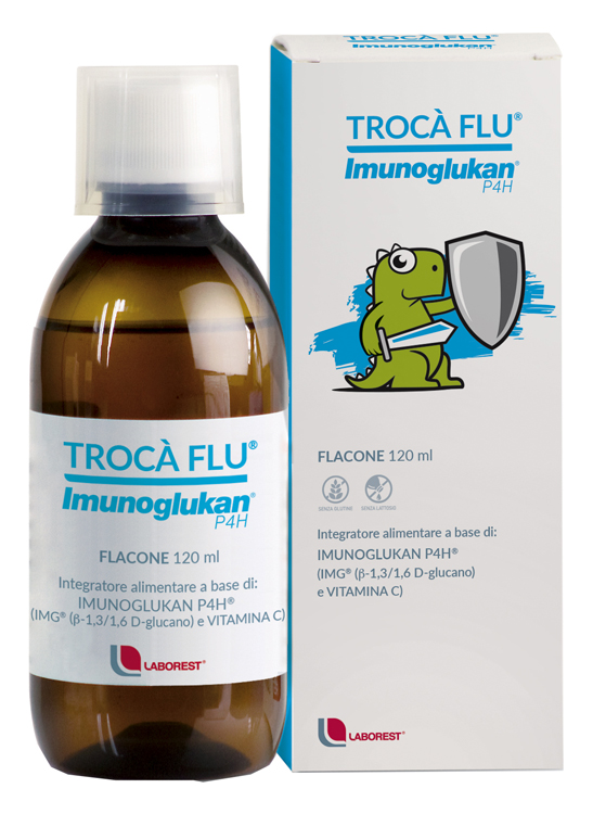 TROCA' FLU' IMUNOGLUKAN FLACONE 120 ML - farmanauta.it