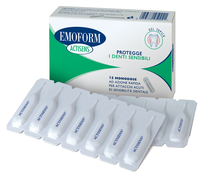 ACTISENS GEL EMOFORM 15 FLACONCINI 2 ML - farmanauta.it