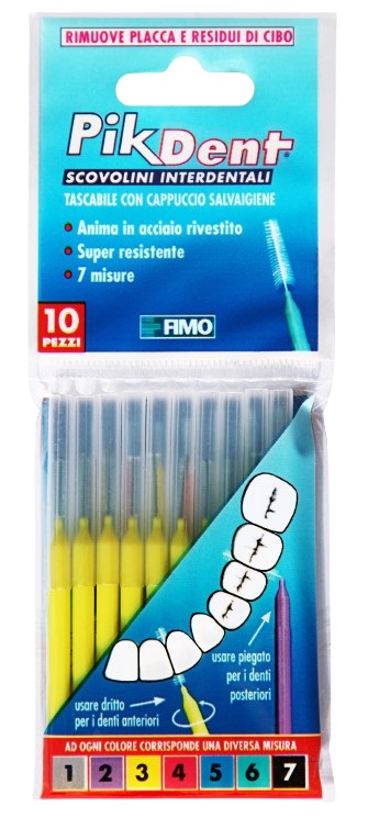 PIKDENT STUZZICOLINO 3 GI 10PZ - farmanauta.it