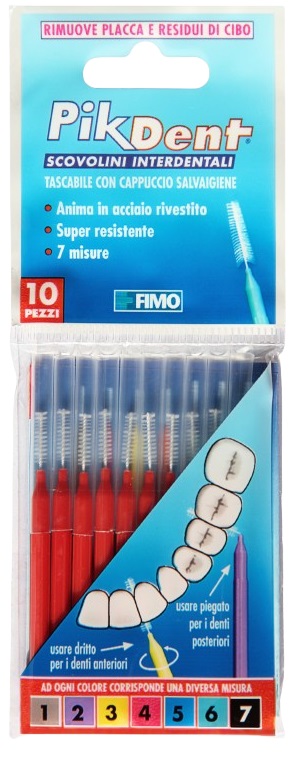 PIKDENT STUZZICOLINO 4 RO 10PZ - farmanauta.it