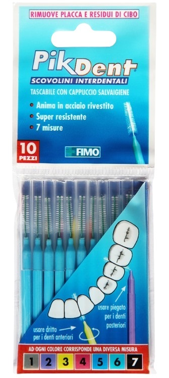 PIKDENT STUZZICOLINO 5AZZ 10PZ - farmanauta.it