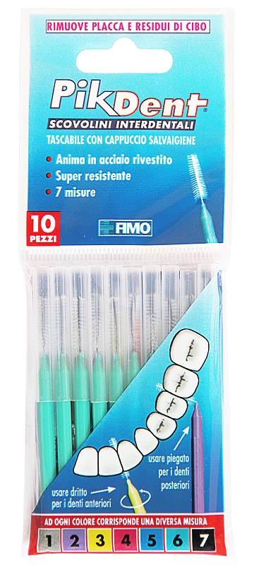 PIKDENT STUZZICOLINO 6 VE 10PZ - farmanauta.it