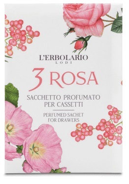 3 ROSA SACCHETTO PROFUMATO PER CASSETTI - farmanauta.it