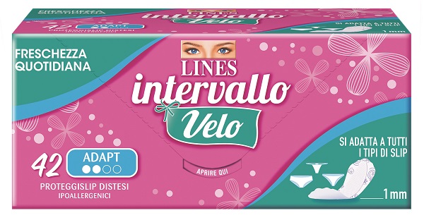 LINES INTERVALLO VELO ADAPT 42 PEZZI COUPON - farmanauta.it