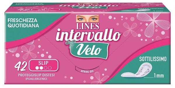 LINES INTERVALLO VELO SLIP 42 PEZZI COUPON - farmanauta.it