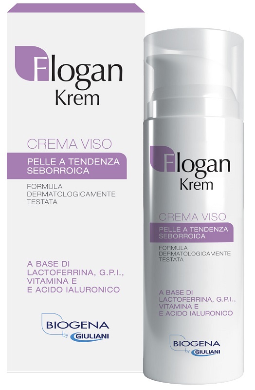 FLOGANKREM CREMA VISO PELLE TENDENZA SEBORROICA 50 ML - farmanauta.it