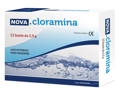 NOVA CLORAMINA 12 BUSTE 2,5 G - farmanauta.it