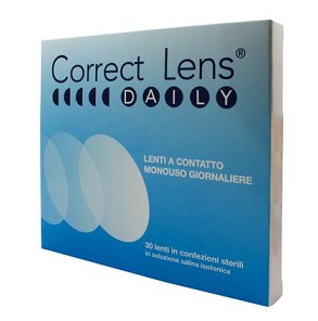 CORRECT LENS DAILY LENTI CONTATTO MONOUSO GIORNALIERE 5,25 30 PEZZI - farmanauta.it