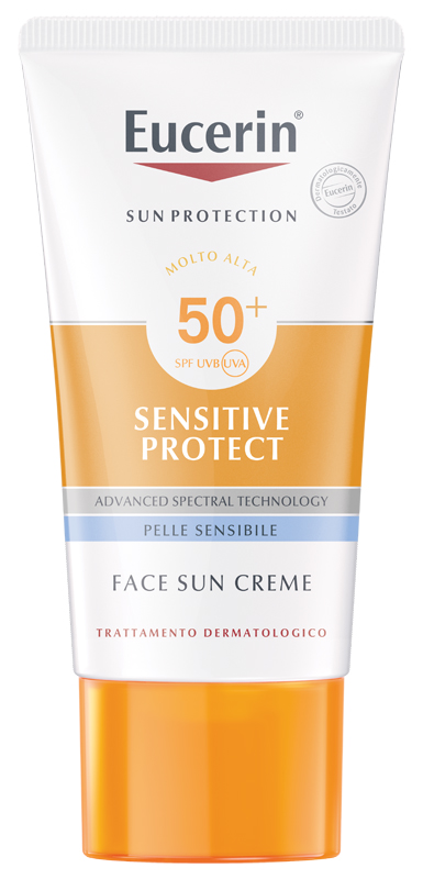 EUCERIN SUN VISO CREMA FP 50+ 50 ML - farmanauta.it