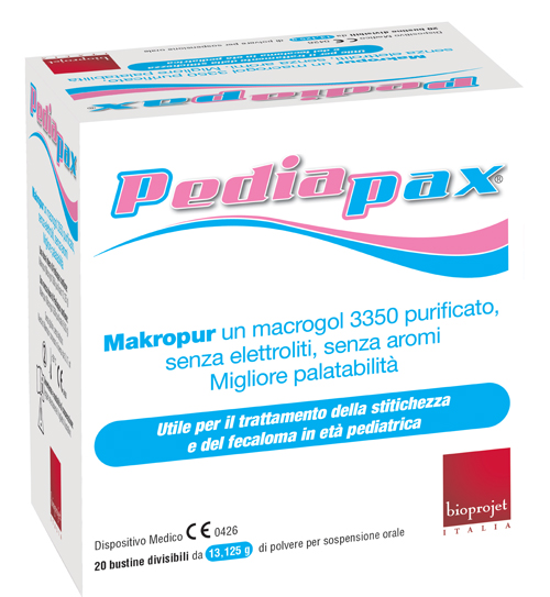 PEDIAPAX POLVERE 20 BUSTINE 13,125 G - farmanauta.it