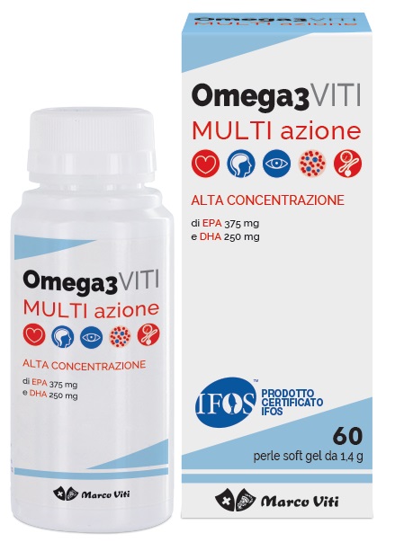 VITI OMEGA3 MULTIAZIONE 60 PERLE - farmanauta.it