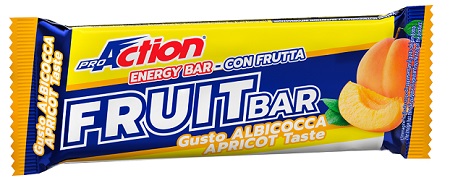 PROACTION FRUIT BAR BARRETTA ENERGETICA ALL'ALBICOCCA 40 G - farmanauta.it