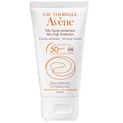 EAU THERMALE AVENE CREMA SCHERMO MINERALE 50+ 50 ML - farmanauta.it