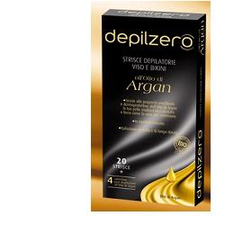 DEPILZERO ARGAN STRISCE DEPILATORIE VISO E BIKINI 20 PEZZI - farmanauta.it