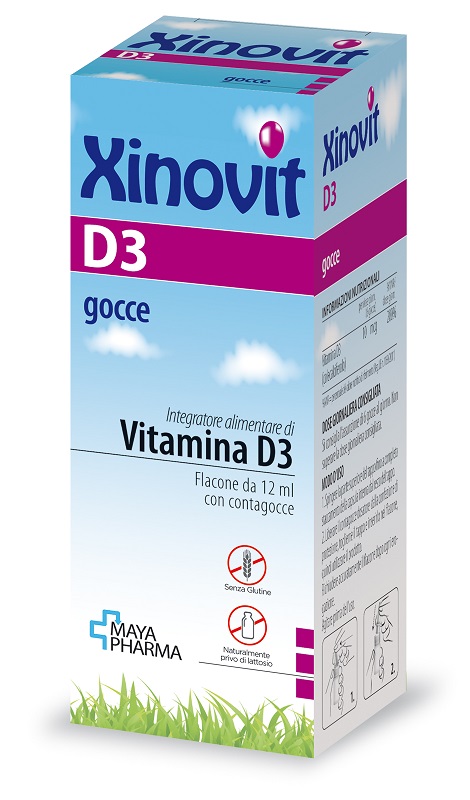 XINOVIT D3 GOCCE 12 ML - farmanauta.it
