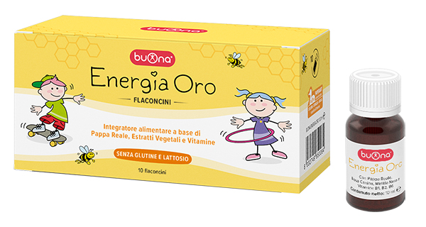 BUONA ENERGIA ORO 10 FLACONCINI DA 10 ML - farmanauta.it