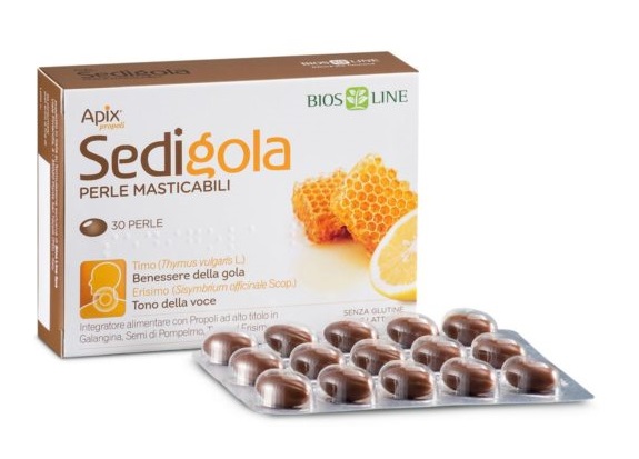 SEDIGOLA PERLE MASTICABILI 30 PERLE - farmanauta.it