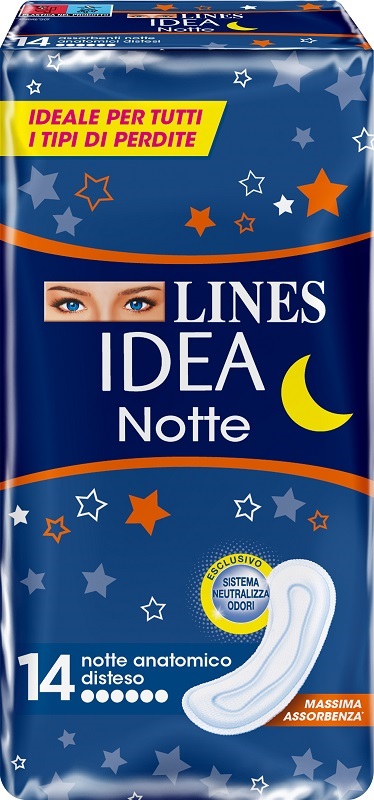LINES IDEA NOTTE SENZA ALI 14 PEZZI - farmanauta.it