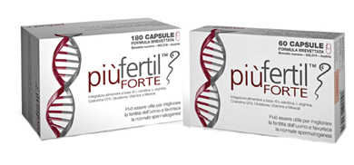 PIU' FERTIL FORTE 60 CAPSULE - farmanauta.it