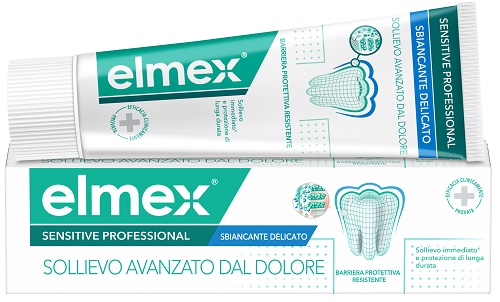 ELMEX SENSITIVE PROFESSIONAL WHITENING DENTIFRICIO 75 ML - farmanauta.it