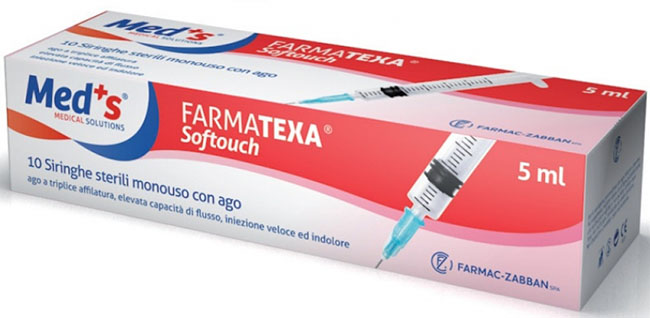 SIRINGA MEDS 5 ML 14 GAUGE 10 PEZZI - farmanauta.it