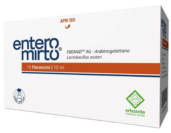 ENTERO MIRTO 10 FLACONCINI DA 10 ML - farmanauta.it