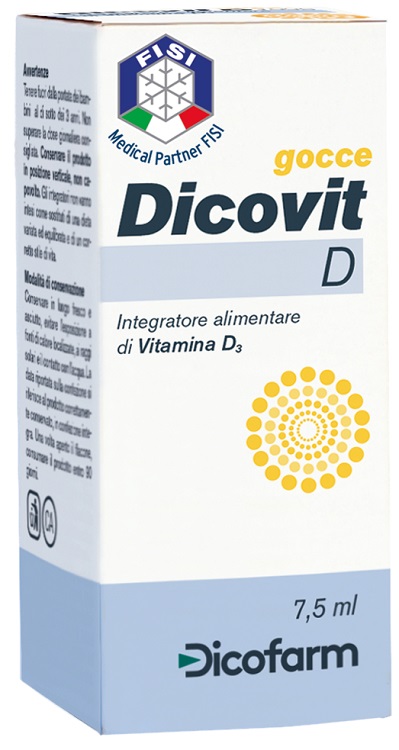 DICOVIT D VITAMINA D3 7,5 ML - farmanauta.it