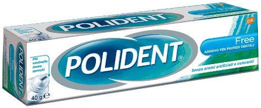 POLIDENT FREE ADESIVO PER PROTESI DENTARIA 40 G - farmanauta.it