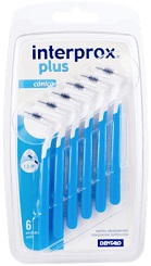 INTERPROX PLUS CONICO BLU 6 PEZZI - farmanauta.it