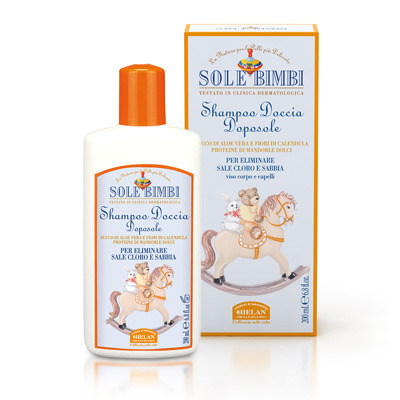 SOLE BIMBI SHAMPOO DOCCIA DOPOSOLE 200 ML - farmanauta.it