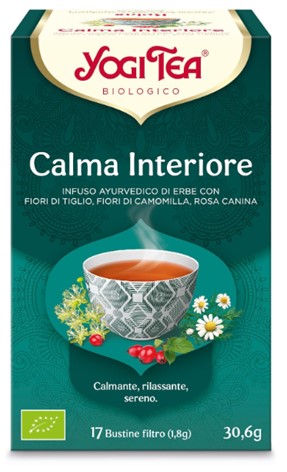 YOGI TEA CALMA INTERIORE 31 G - farmanauta.it