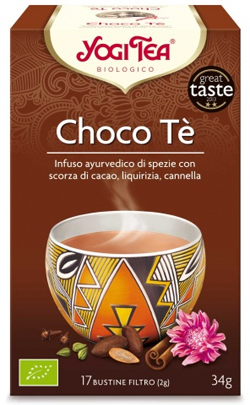 YOGI TEA CHOCO TE' BIOLOGICO 34 G - farmanauta.it