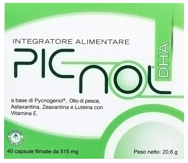PICNOL DHA 40 CAPSULE 21,11 G - farmanauta.it