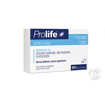 PROLIFE ZEROGAS 45 COMPRESSE - farmanauta.it