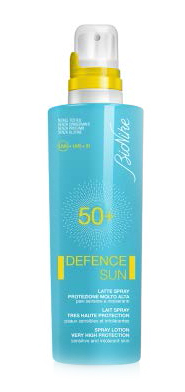 DEFENCE SUN BIONIKE LATTE SPRAY SPF 50+ PROTEZIONE MOLTO ALTA 200 ML - farmanauta.it