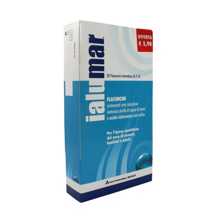 SOLUZIONE ISOTONICA IALUMAR 20 FLACONCINI MONODOSE 5 ML - farmanauta.it