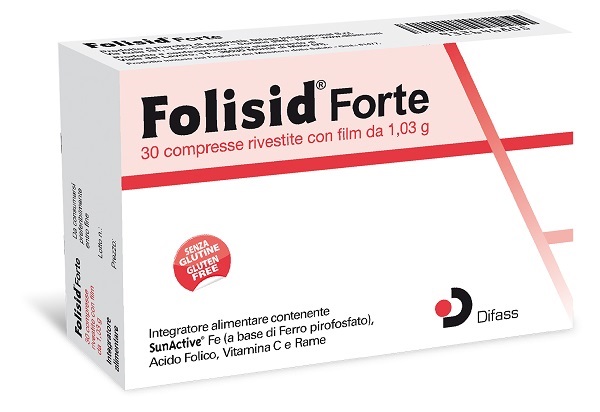 FOLISID FORTE 30 COMPRESSE 3,9 G - farmanauta.it
