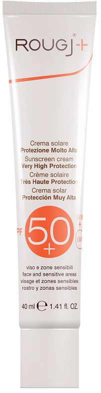 ROUGJ CREMA SOLARE VISO SPF 50+ PROTEZIONE MOLTO ALTA 40 ML - farmanauta.it