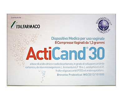 ACTICAND 30 8 COMPRESSE VAGINALI - farmanauta.it