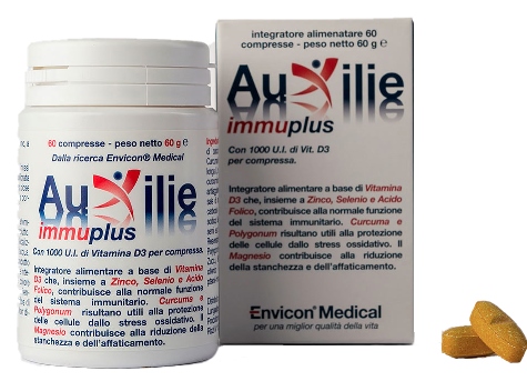 AUXILIE IMMUPLUS JUNIOR DEGLUTIBILE 30 COMPRESSE - farmanauta.it