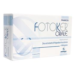 PHARCOS FOTOKER ORALE 30 COMPRESSE - farmanauta.it